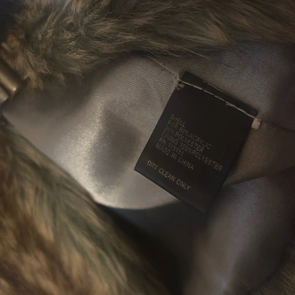 Gianni Bini vintage Faux Fur Vest size SMALL - Picture 5 of 12